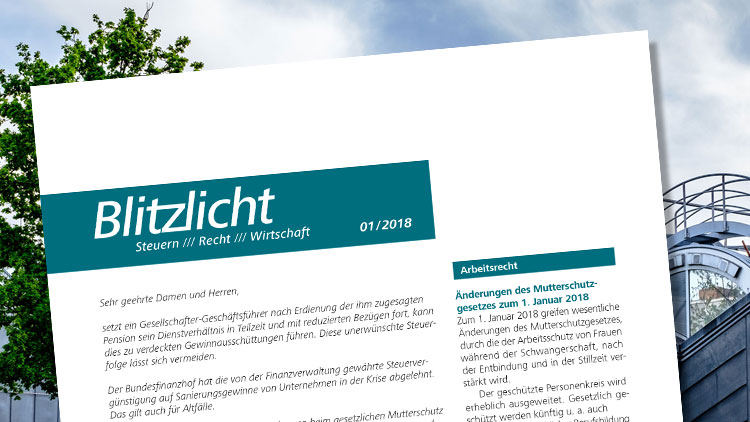 Blitzlicht Ausgabe Januar 2018 erschienen