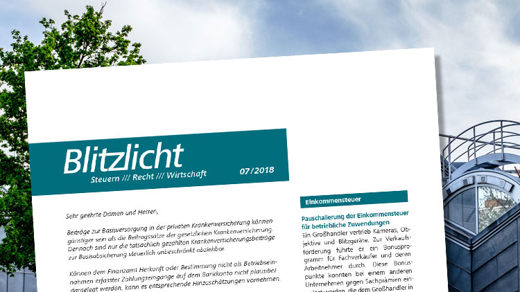 Blitzlicht Ausgabe Juli 2018 erschienen