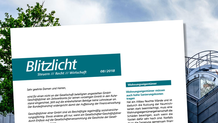 Blitzlicht Ausgabe August 2018 erschienen