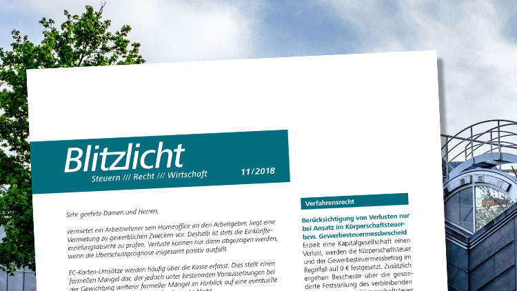 Blitzlicht Ausgabe November 2018 erschienen