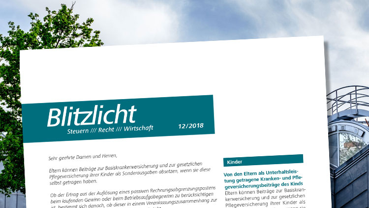 Blitzlicht Ausgabe Dezember 2018 erschienen