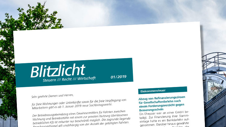 Blitzlicht Ausgabe Januar 2019 erschienen