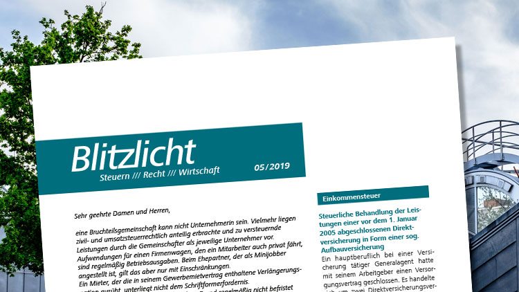 Blitzlicht Ausgabe Mai 2019 erschienen