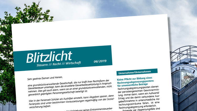 Blitzlicht Ausgabe Juni 2019 erschienen