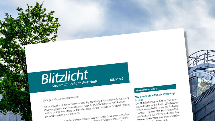 Blitzlicht Ausgabe August 2019 erschienen