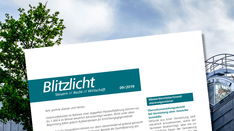 Blitzlicht Ausgabe September 2019 erschienen